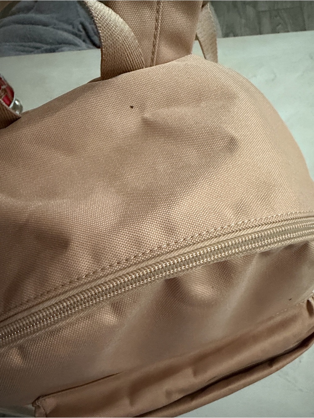 BEIS Beige Everyday Backpack.  Used a few times - Picture 11 of 13